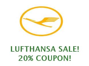20 euros discounts at Lufthansa