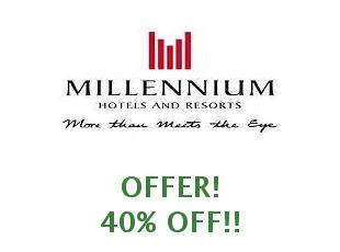 Discounts Millennium Hotels save 30% verified