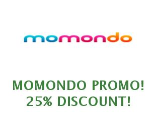 Discounts Momondo save up to 20%