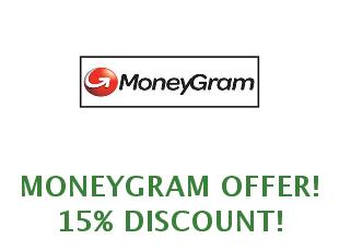 Discount coupon MoneyGram save up to 10%