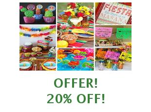 Promotional codes and coupons Party Fiesta save up to 10%