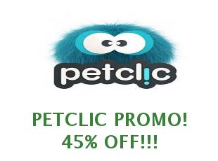Promotional codes and coupons PetClic 10 euros off