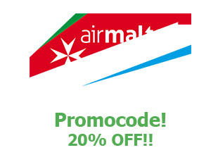 Coupons Air Malta 20% off