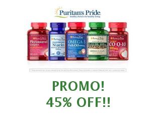 Coupons Puritans Pride save up to 30%