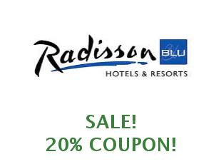 Promotional codes and coupons Radisson Blu save up to 30%