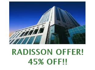 Discount coupon Radisson save up to 25%