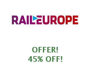 Coupons Rail Europe save up to 30%