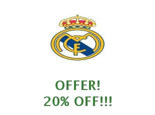 Promotional codes and coupons Real Madrid