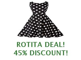 Promotional codes and coupons Rotita save up to 20%