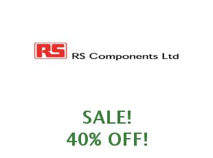 Promotional offers and codes RS Components 20% off