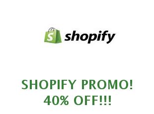 Promotional offers and codes Shopify save up to 40%