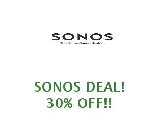 Promotional code Sonos save up to 60$