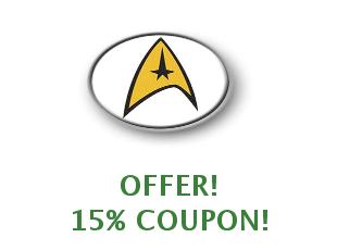 Discount coupon Star Trek Shop save up to 50%