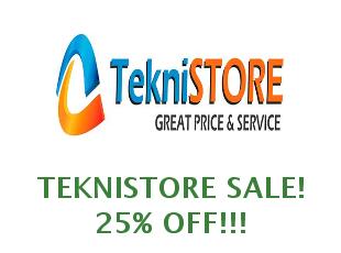 Discounts Teknistore save up to 40%