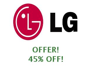 Discount coupon Tienda LG Online save up to 25%