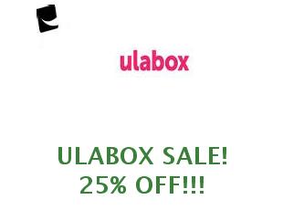Coupons Ulabox 50% off