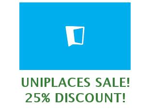 Promotional offers and codes Uniplaces save up to 25%