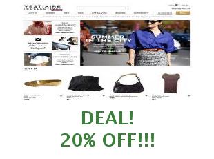 Discount coupon Vestiaire Collective save up to 75$