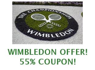 Promotional offers and codes Wimbledon
