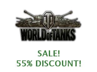 Coupons World of tanks save up to 40%
