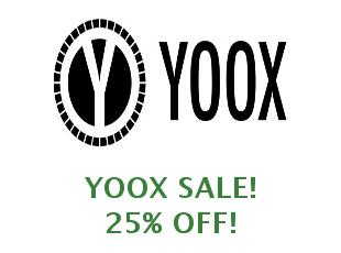 Promotional codes and coupons YOOX save up to 20%