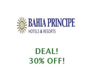 Promotional code Bahia Principe save up to 40%