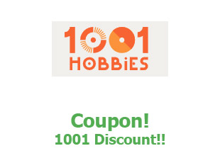 Coupons 1001hobbies up to 30% off