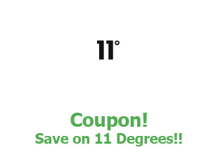 Promotional codes 11 Degrees save up to 70%