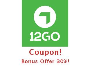 Save 30% on 12Go Travel Bookings & Deals