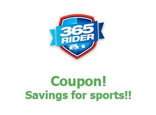Discount code 365Rider save up to 20%