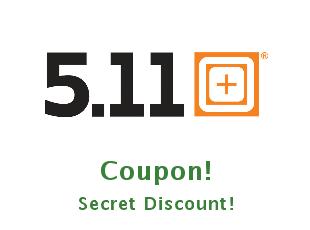Promotional codes and coupons 5.11 Tactical up to 20% off