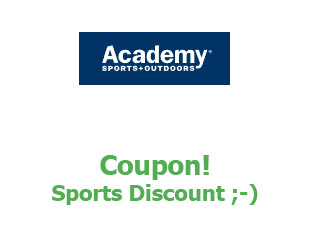 Discount coupon Academy save up to 70%
