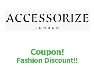 Promotional codes Accessorize up to 20%