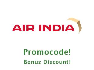 Discounts Air India up to 15% off