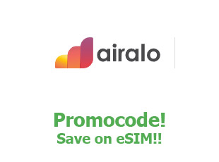 Promotional code Airalo save up to 20%