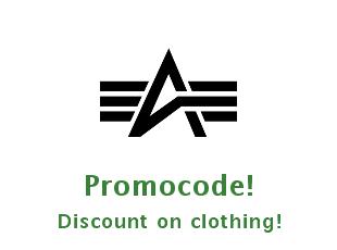 Coupons Alpha Industries up to -70%