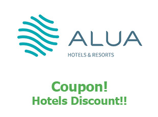 Discounts Alua Hotels save up to 20%