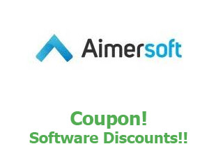 Discount coupon Aimersoft save up to 60%
