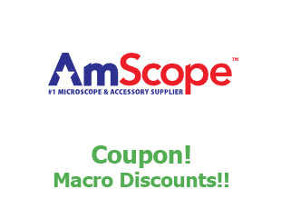 Promotional code AmScope up to 20% OFF