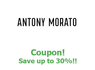 Discount code Antony Morato up to 30% off