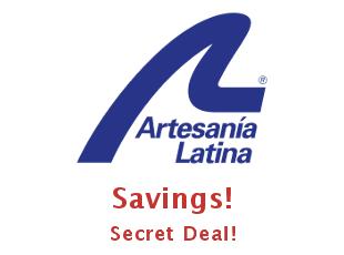 Discount codes Artesanía Latina up to 15% off