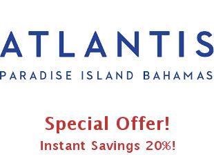 Save 20% on Atlantis Bahamas Deals
