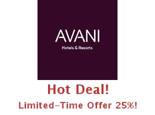 Save Big on Avani Hotels - Up to 25% Discounts