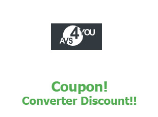 Discount code Avs4you save up to 30%