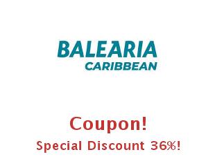 Save 36% on Balearia Caribbean Ferries