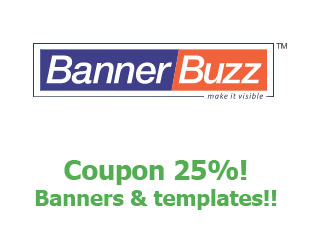 Coupons Banner Buzz save up to 25%