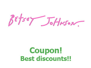 Discount code Betsey Johnson up to 40% off