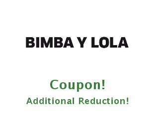 Promotional codes Bimba y Lola 10% off