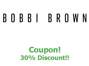 Coupon Bobbi Brown Cosmetics up to 30% off