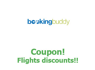 Discount coupon Booking Buddy up to 50% off